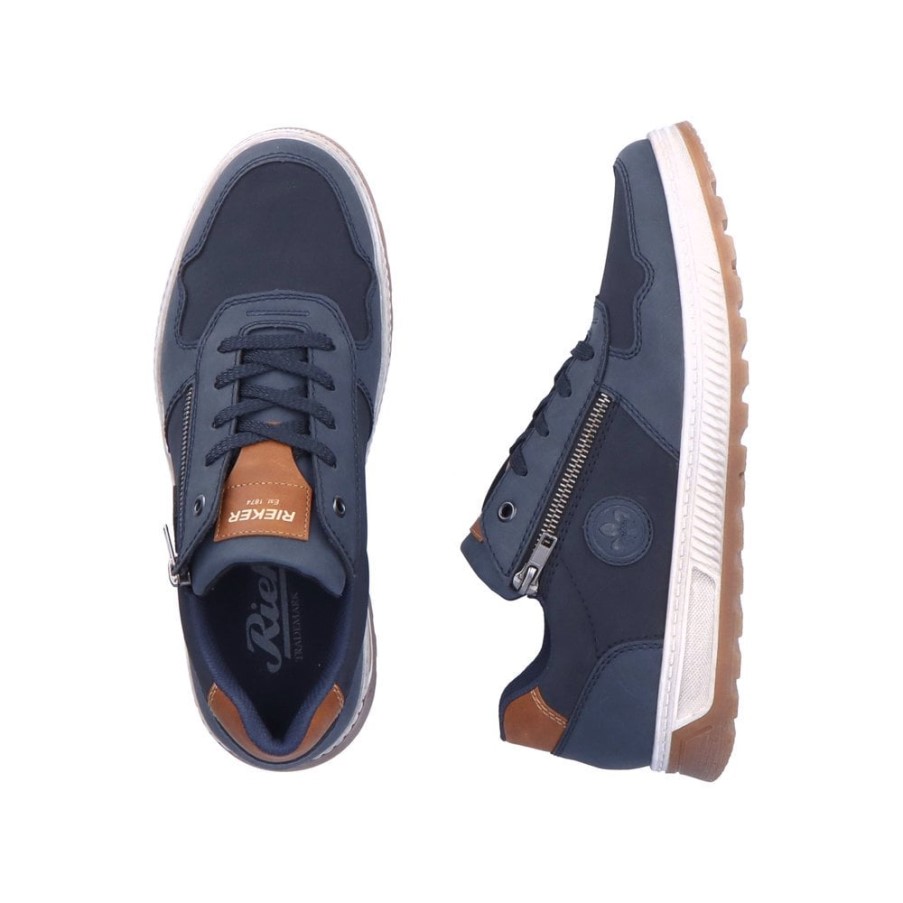 リーカー 37029 メンズ シューズ ブルー