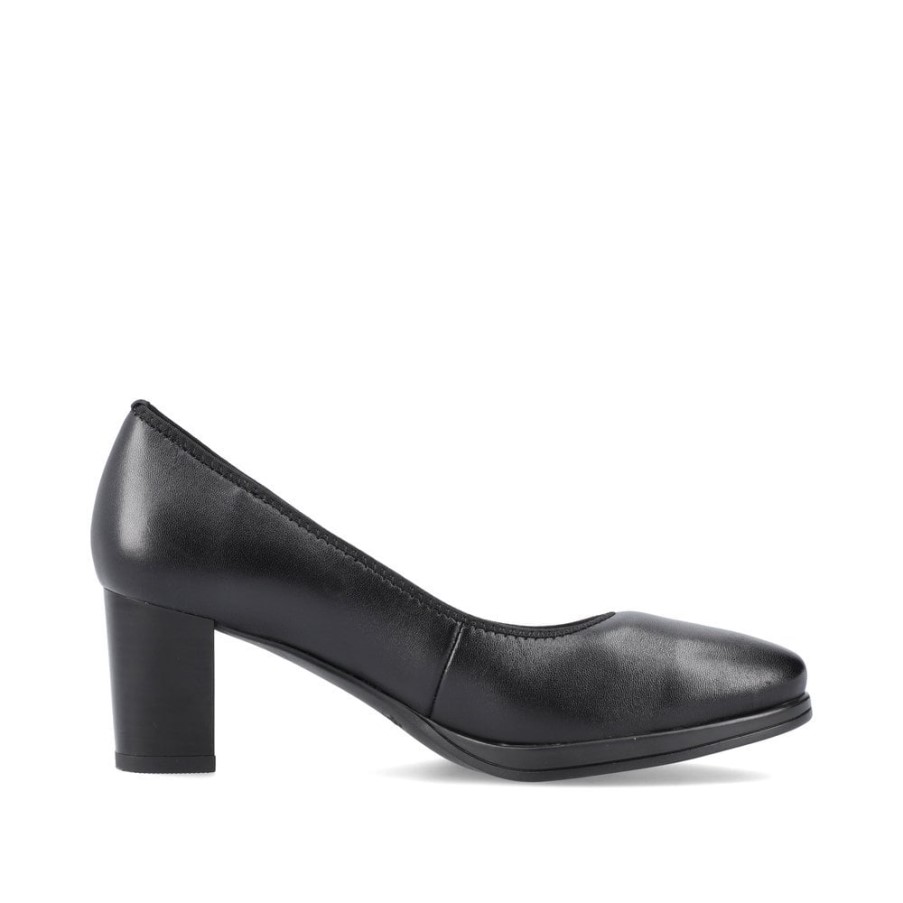 リーカー 49560 女性の黒の靴