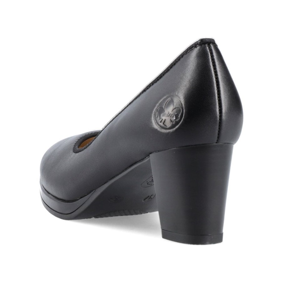 リーカー 49560 女性の黒の靴