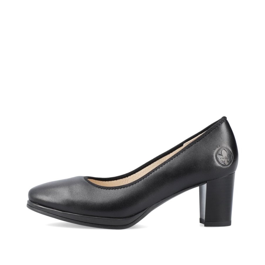 リーカー 49560 女性の黒の靴