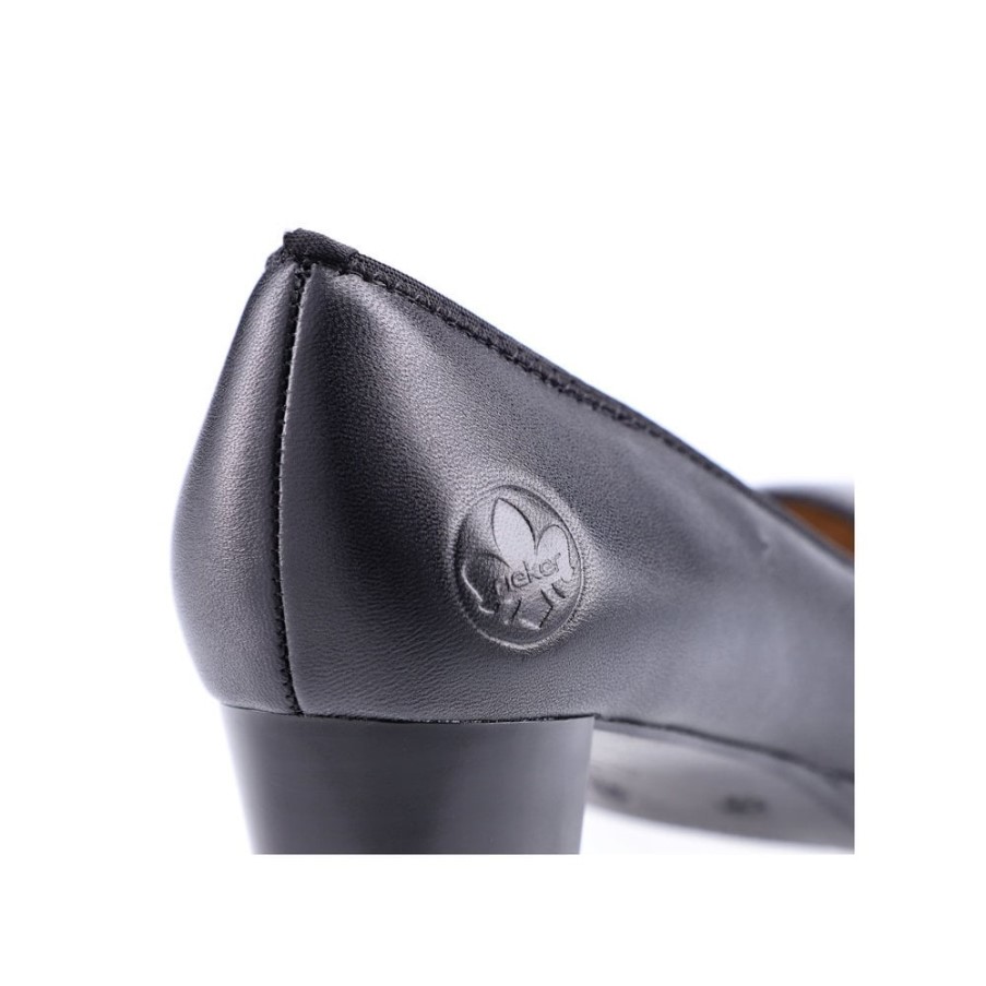 リーカー 49560 女性の黒の靴