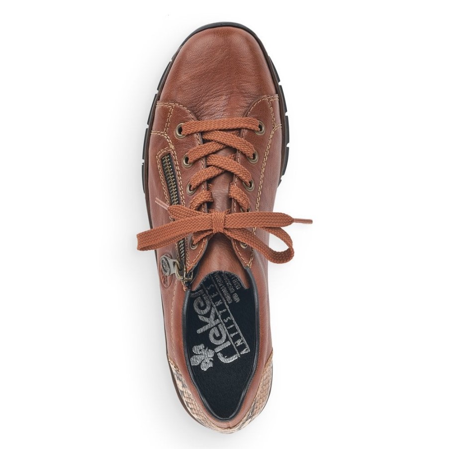 リーカー 53702 レディース シューズ ブラウン