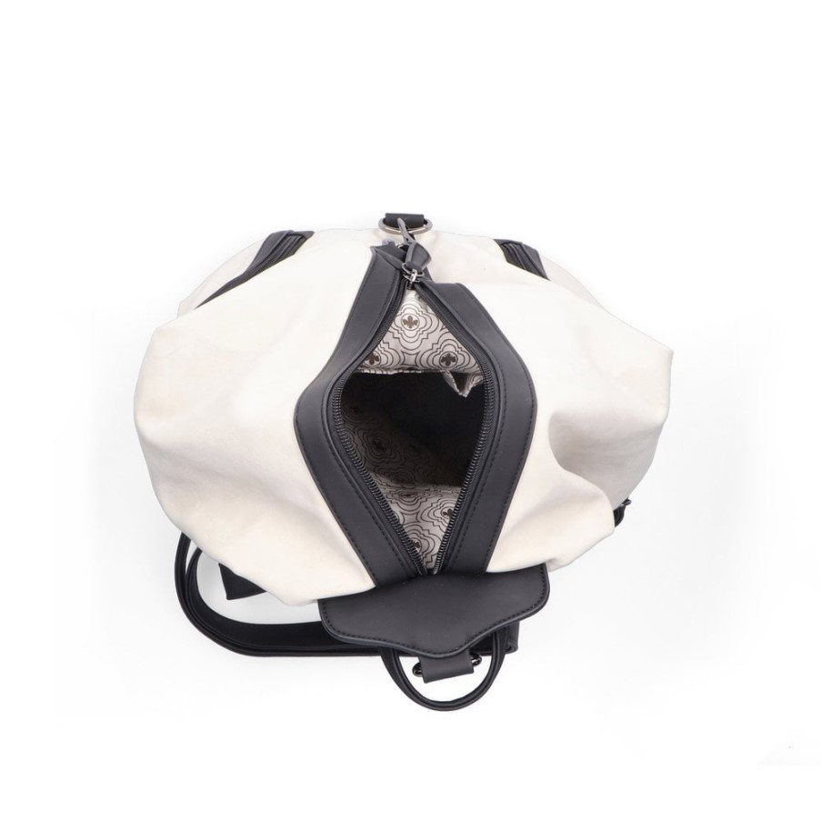 Rieker H1055-80 レディース ホワイト ジッパー ハンドバッグ ホワイト