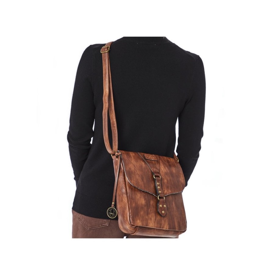 Rieker H1120-22 レディース ブラウン ハンドバッグ ブラウン