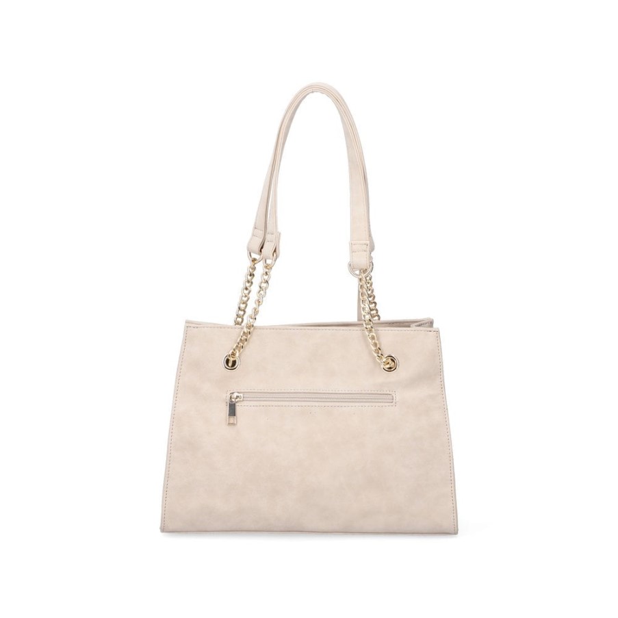 Rieker H1336-60 レディース ベージュ ジッパー ハンドバッグ ベージュ