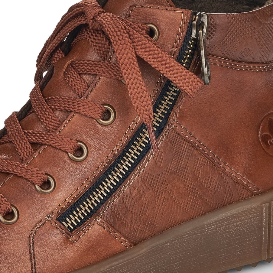 リーカー M6434 レディース ブーツ ブラウン