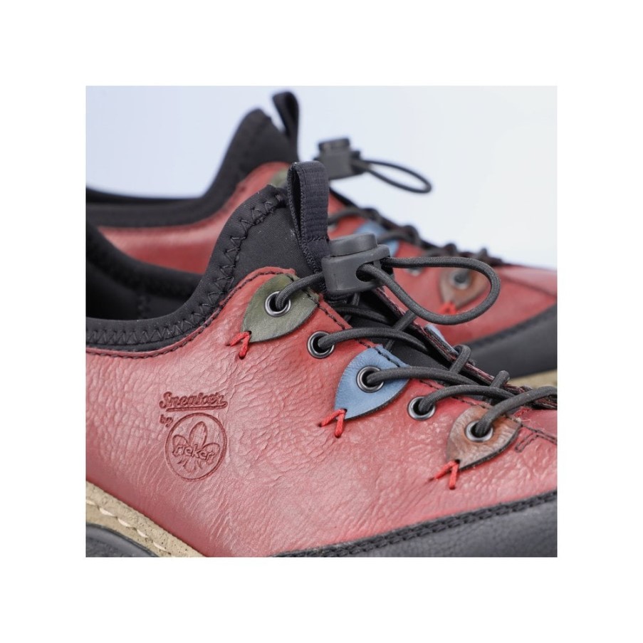 リーカー N3271 レディース シューズ レッド