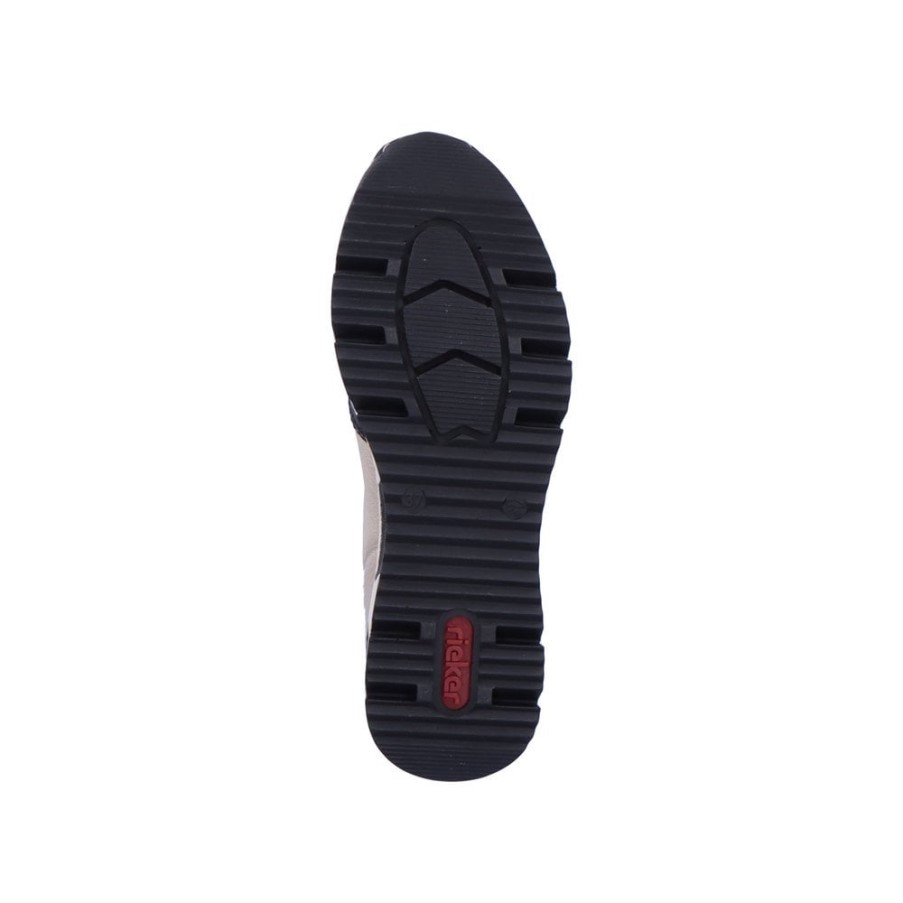 リーカー N6352 レディース ブーツ ベージュ