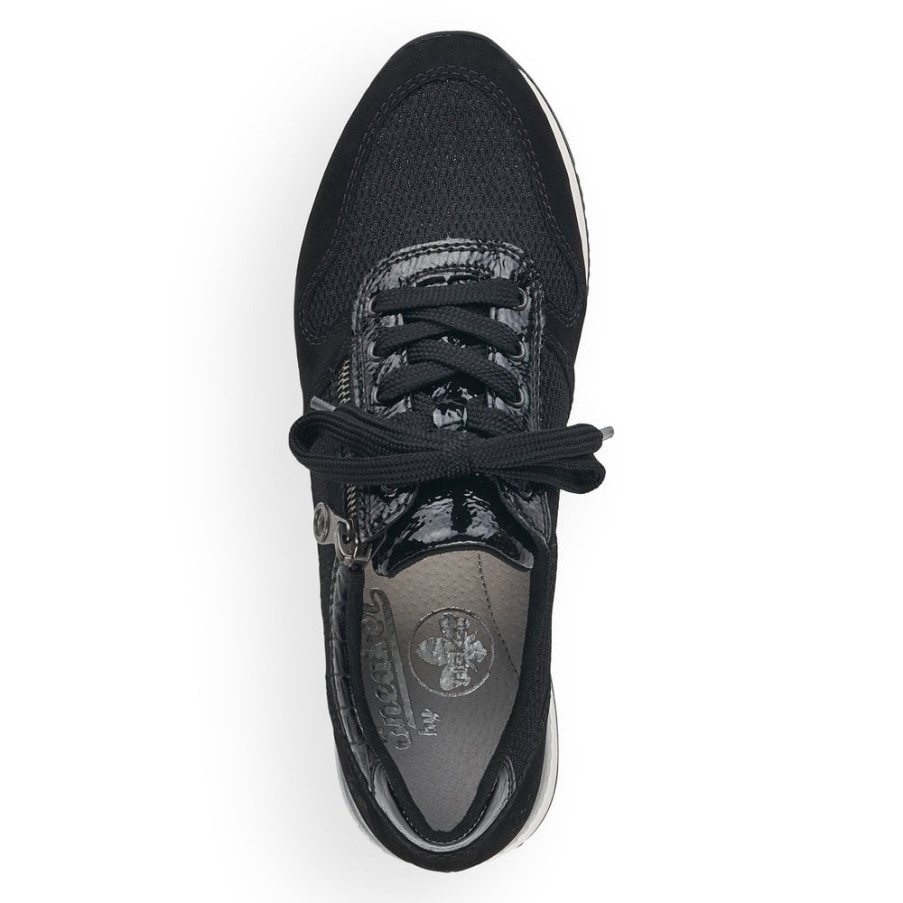 リーカー N7623 レディース シューズ ブラック