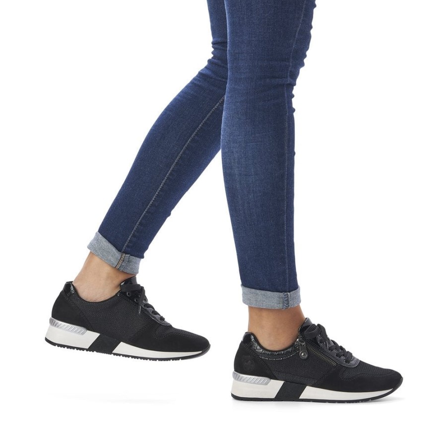 リーカー N7623 レディース シューズ ブラック