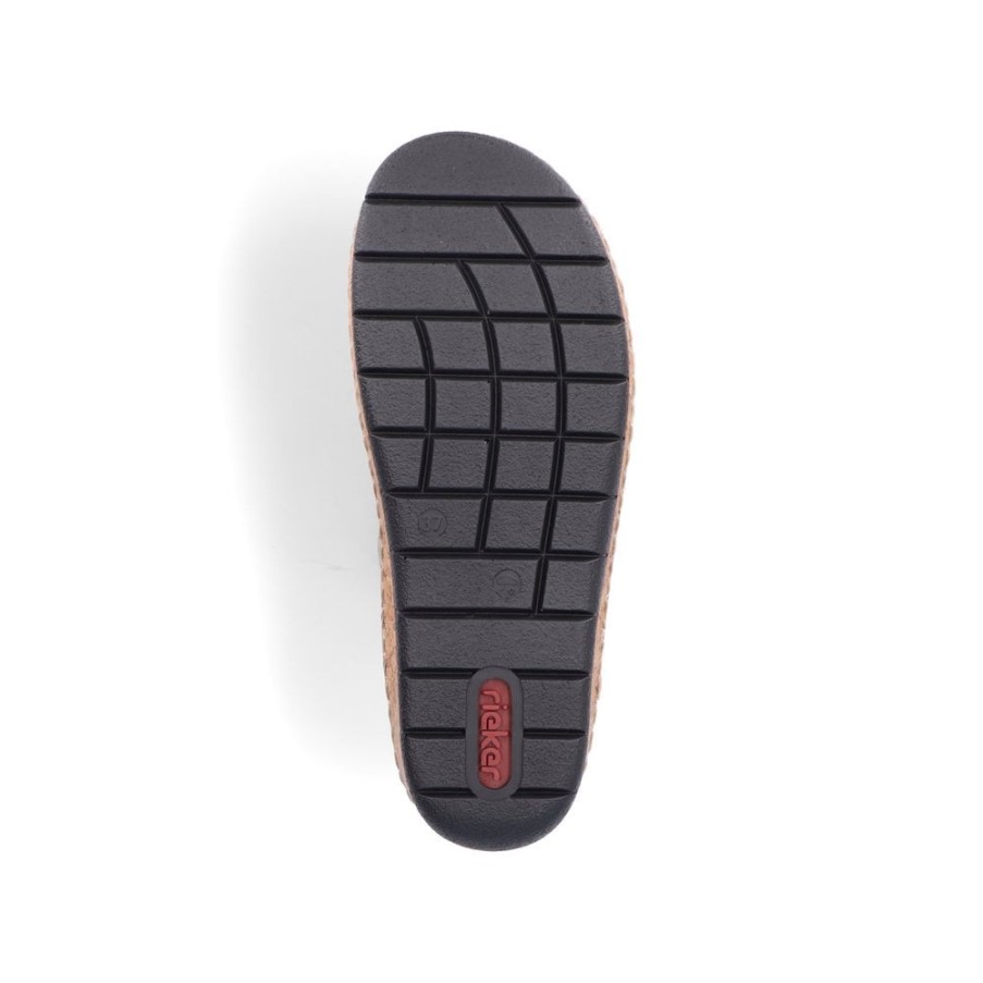 Rieker V7150 レディース サンダル ブラック