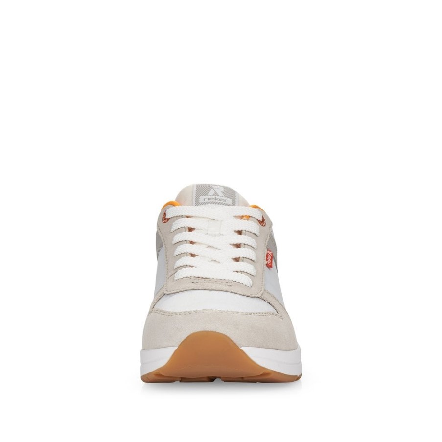 リーカー ホワイト R-evolution 07002 メンズ シューズ