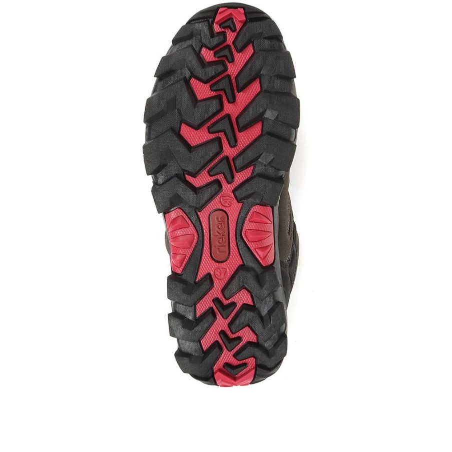 リーカーアンクルウォーキングブーツ グレーマルチ