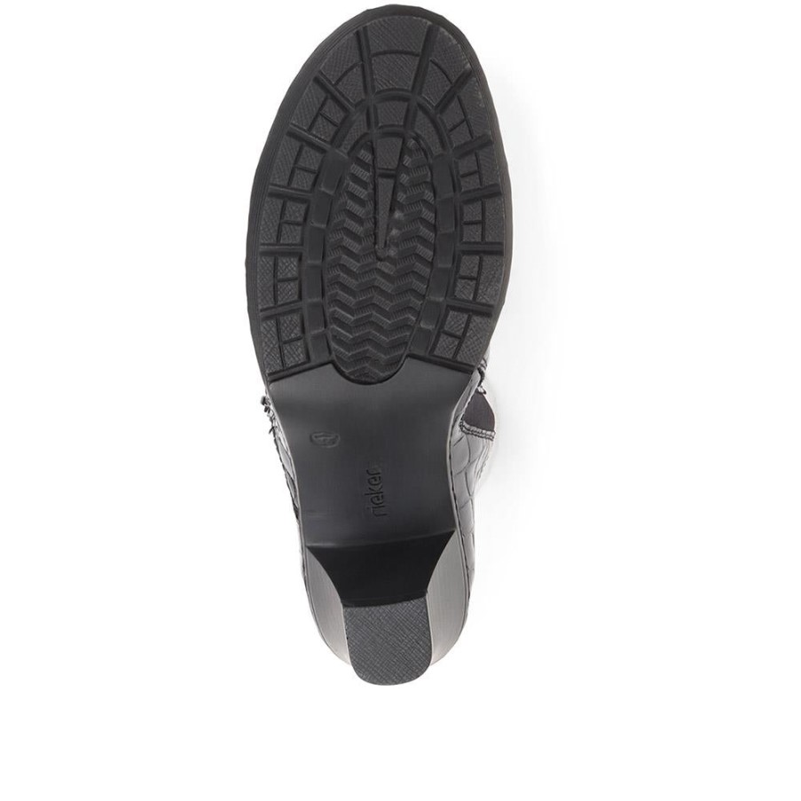 リーカー ブラック パテント ライトウェイト トラウザー シューズ