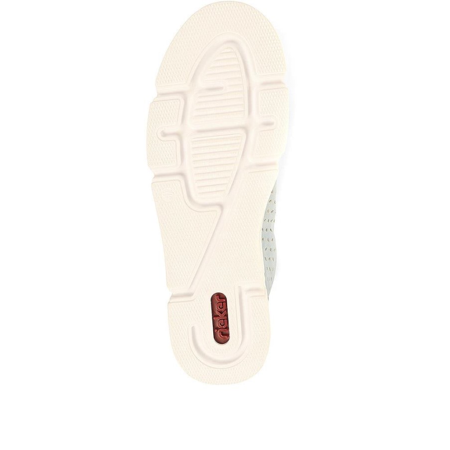 リーカーブルー通気性サマートレーナー.