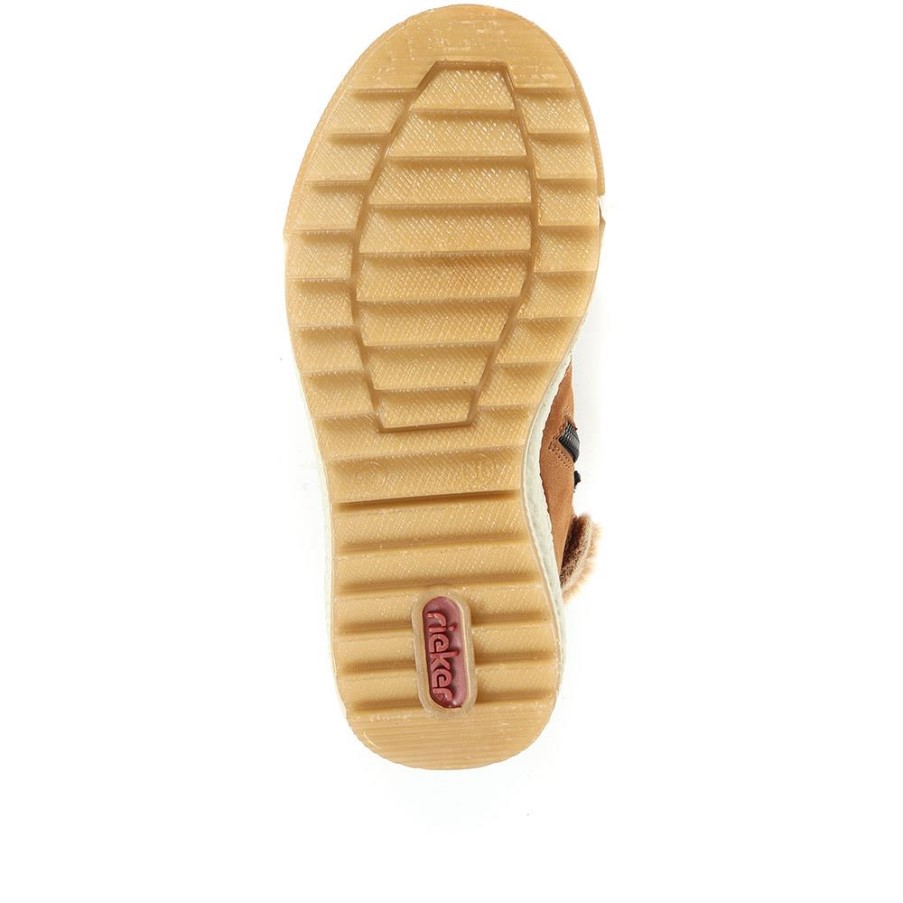 リーカー ブラウン マルチ レースアップ ハイカー ブーツ