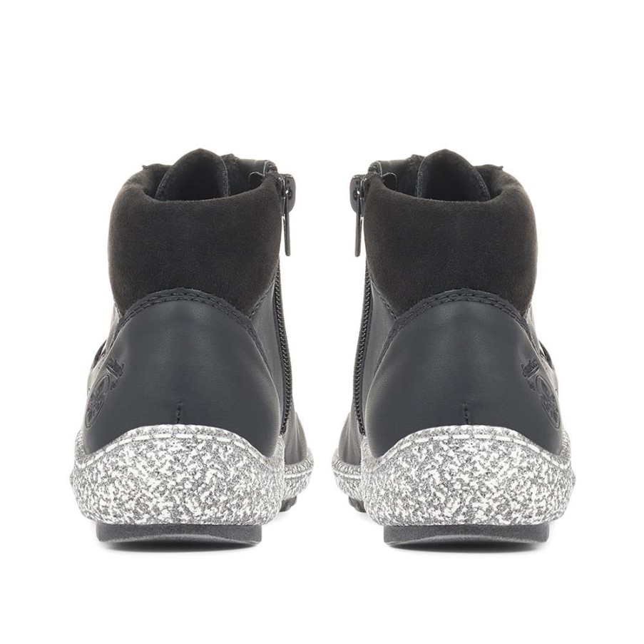 リーカー ジョエリー アンクル ブーツ ブラック