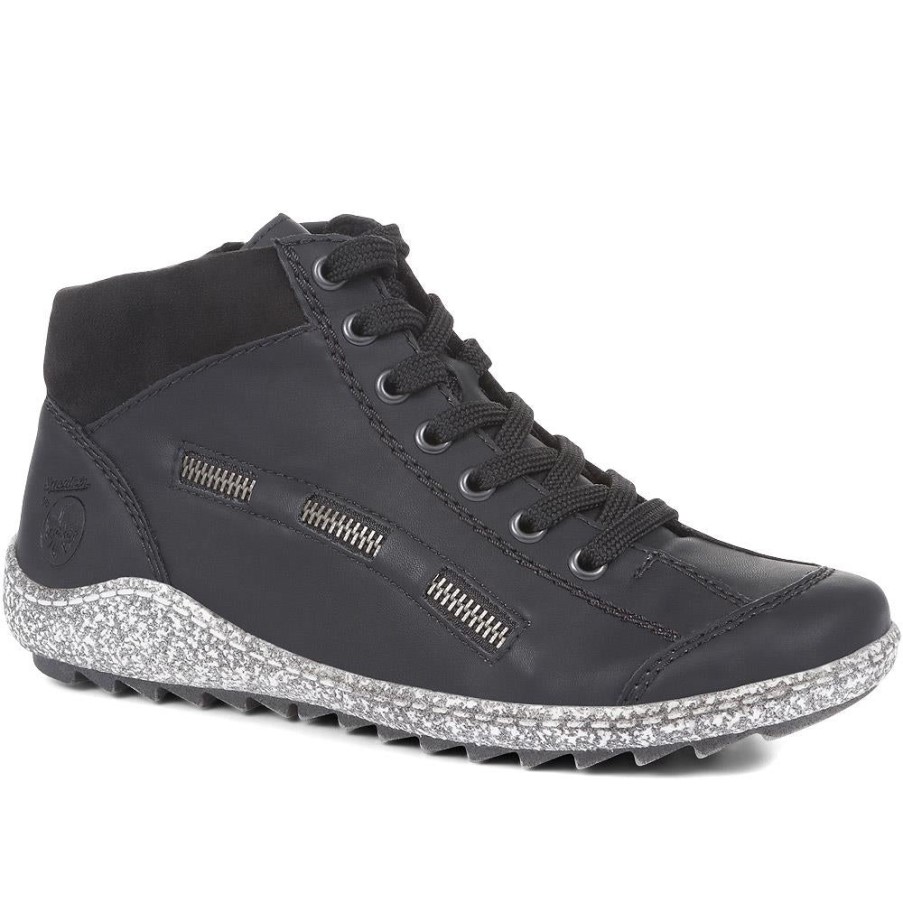 リーカー ジョエリー アンクル ブーツ ブラック