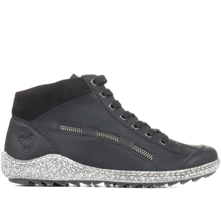 リーカー ジョエリー アンクル ブーツ ブラック