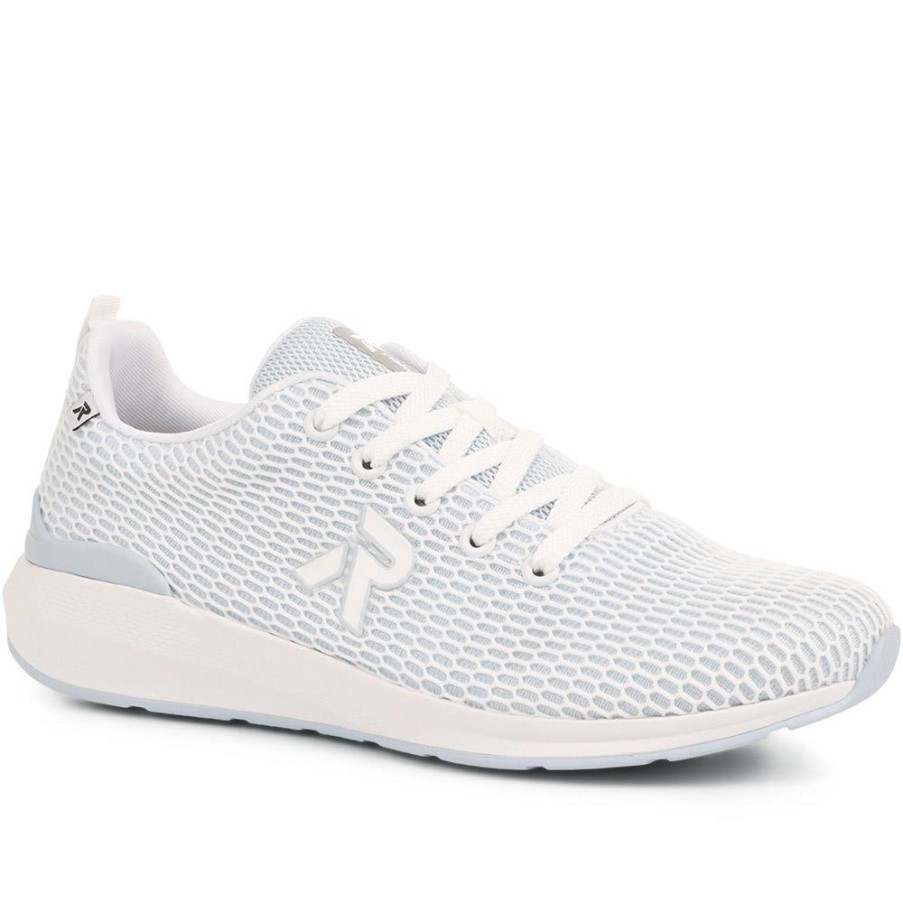 リーカー ライトウェイト レースアップ スニーカー ブルー