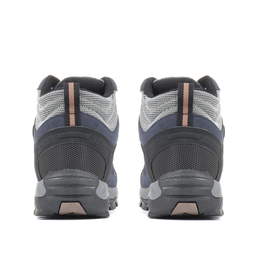 リーカー ネイビー マルチ アンクル ウォーキング ブーツ