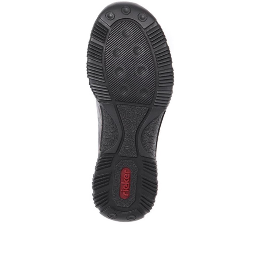 リーカー スリッポン カジュアルシューズ ネイビー コンビ