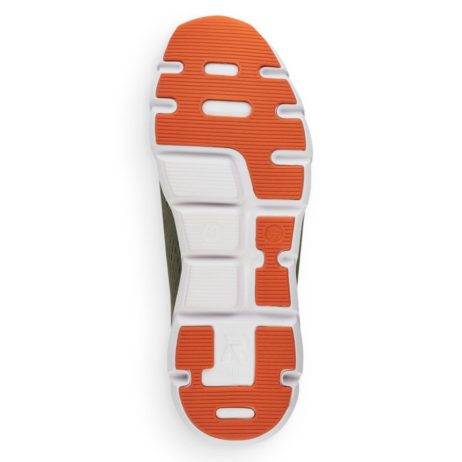 Rieker 07806 メンズ ファビオ オリーブ