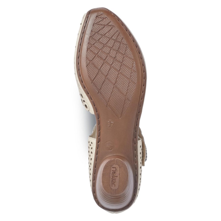 Rieker 43753 ミルジャムレッド