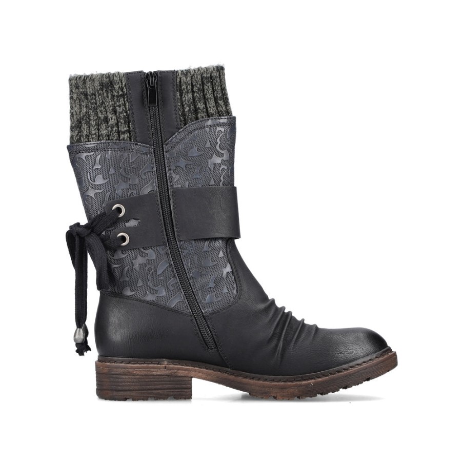 Rieker 94783 ドミニカ ブラック