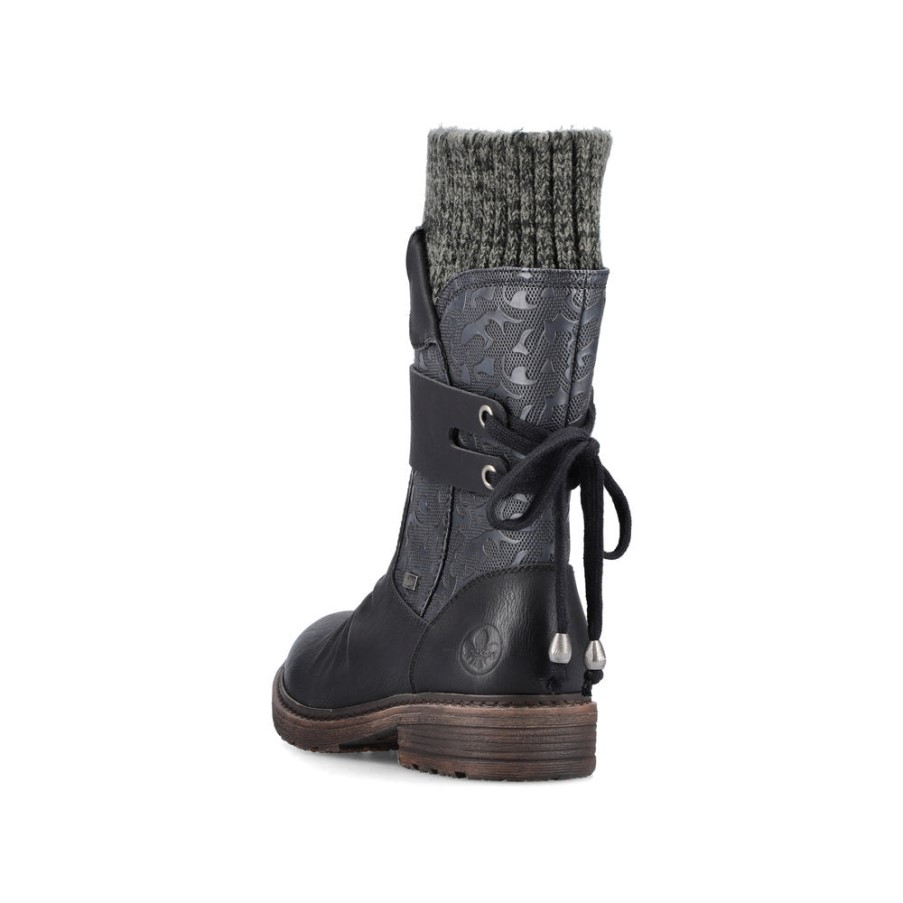 Rieker 94783 ドミニカ ブラック