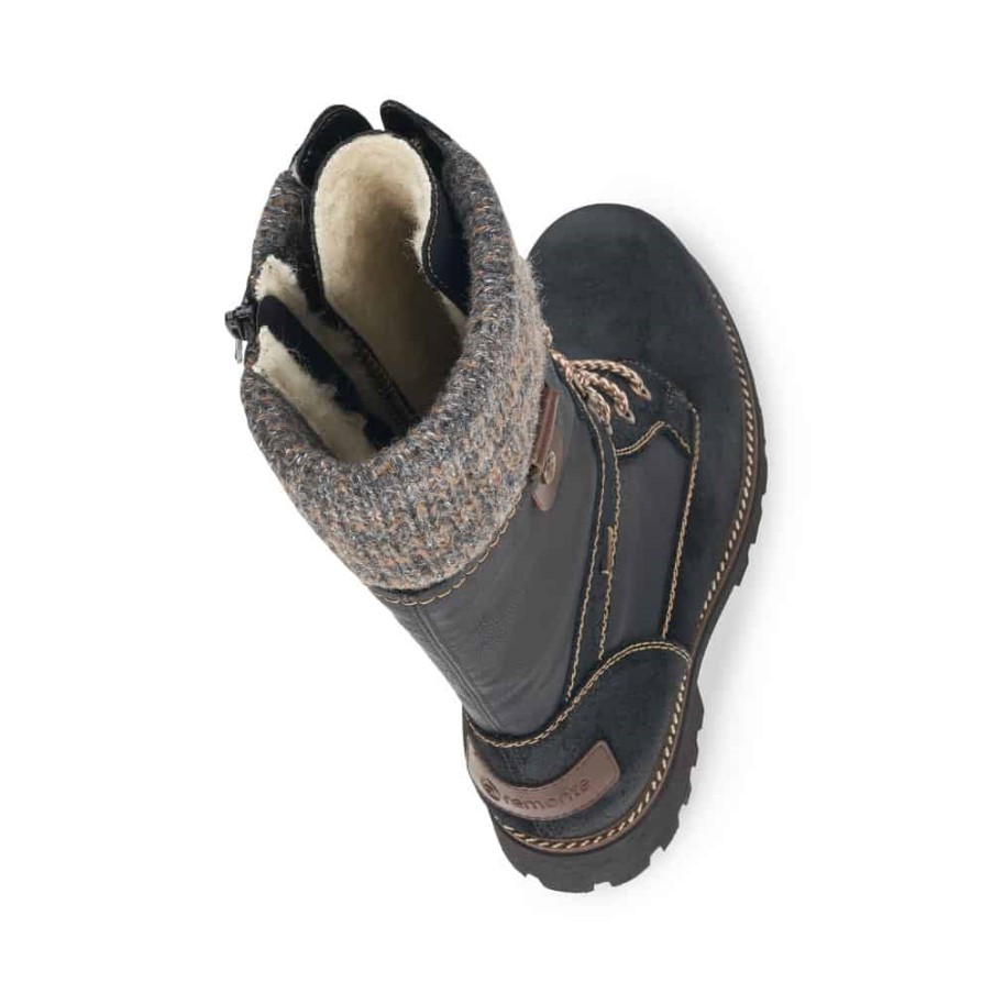 Rieker Remonte |d7477-02 ブラック