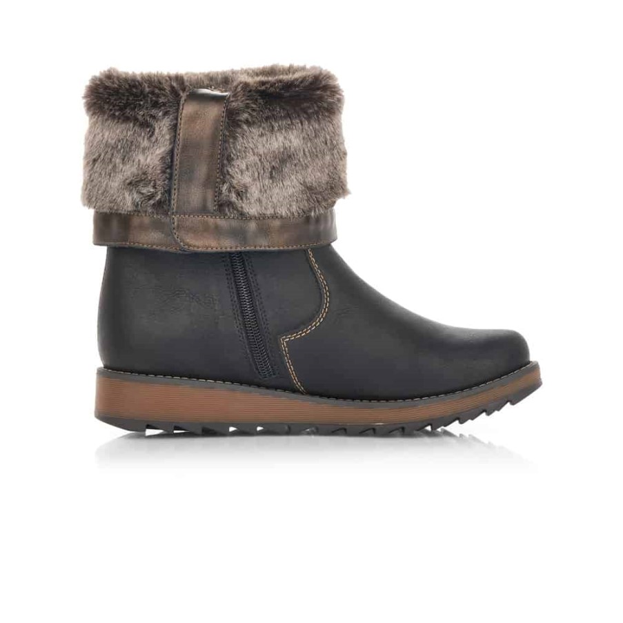 Rieker Remonte |d8874-01 ブラック