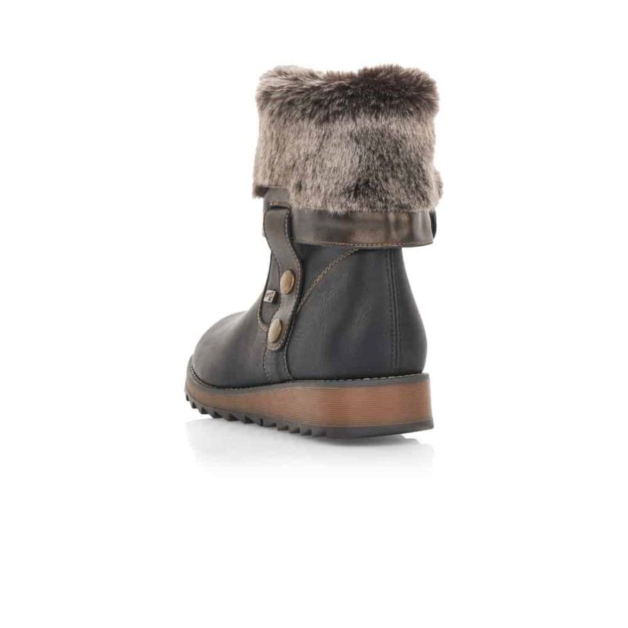 Rieker Remonte |d8874-01 ブラック