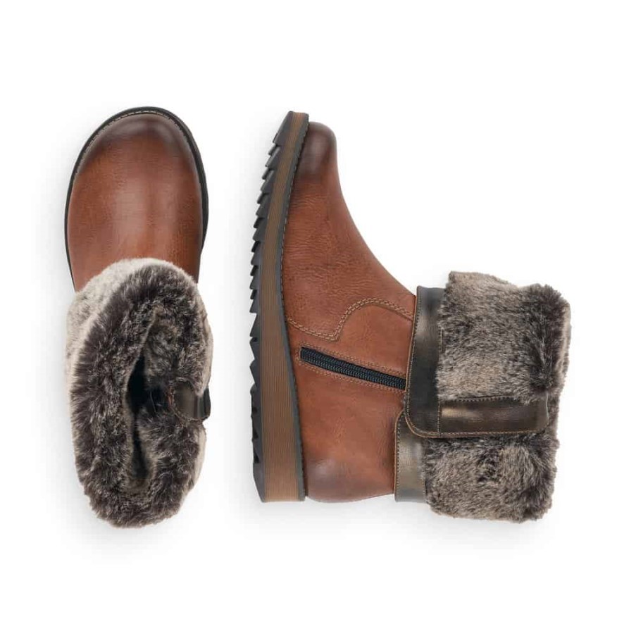 Rieker Remonte |d8874-24 ブラウン