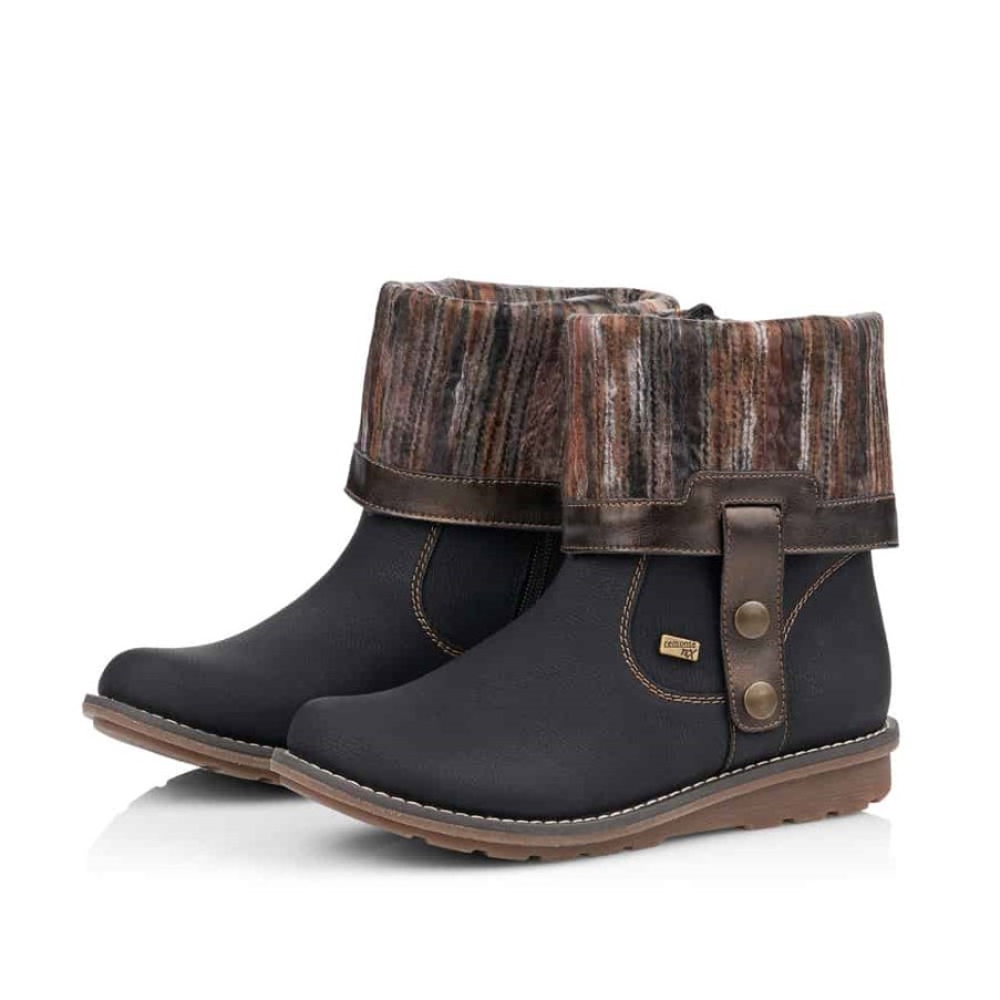 Rieker Remonte |r1071-03 ブラック