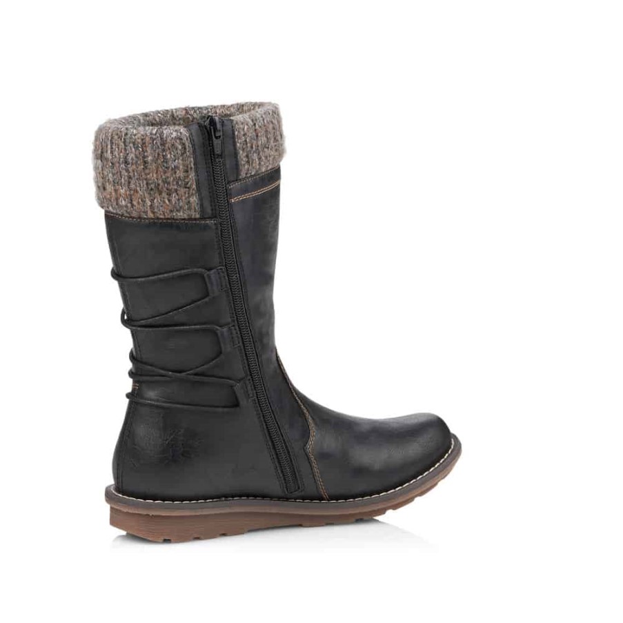 Rieker Remonte |r1094-02 ブラック