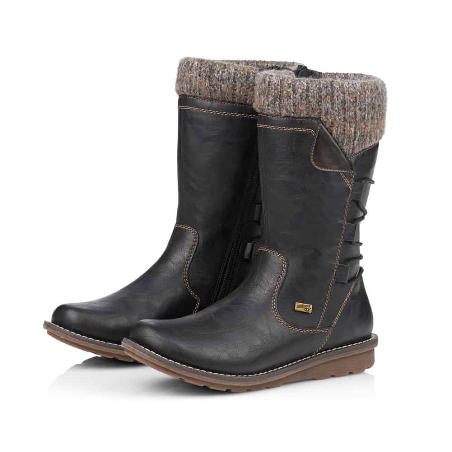 Rieker Remonte |r1094-02 ブラック