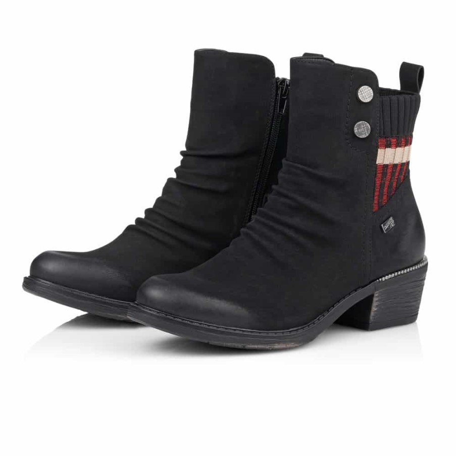 Rieker Remonte |r1172-02 ブラック