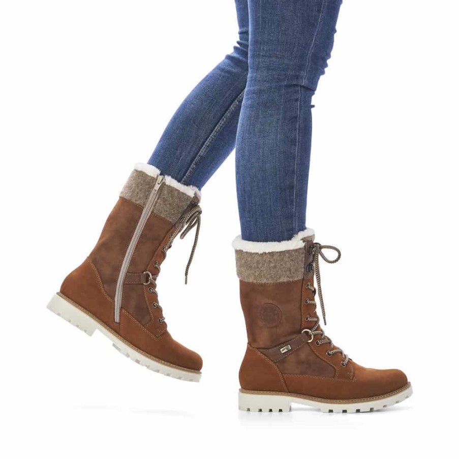 Rieker Remonte |d8474-22 ブラウン