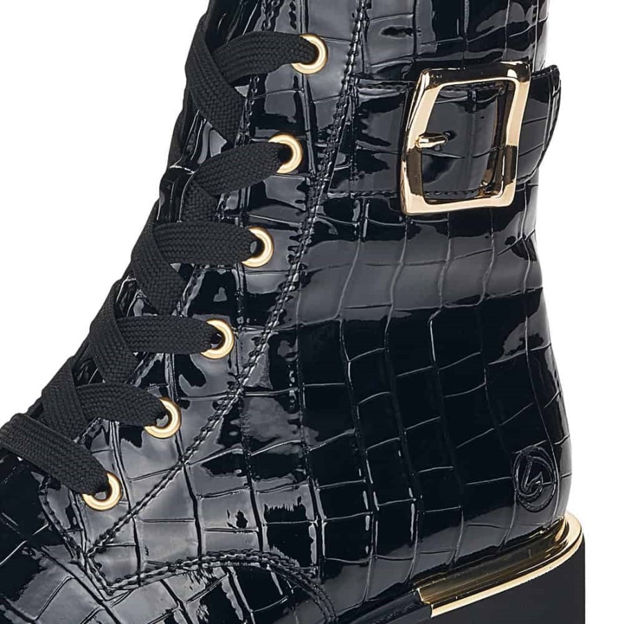 Rieker Remonte |d8683-02 ブラック