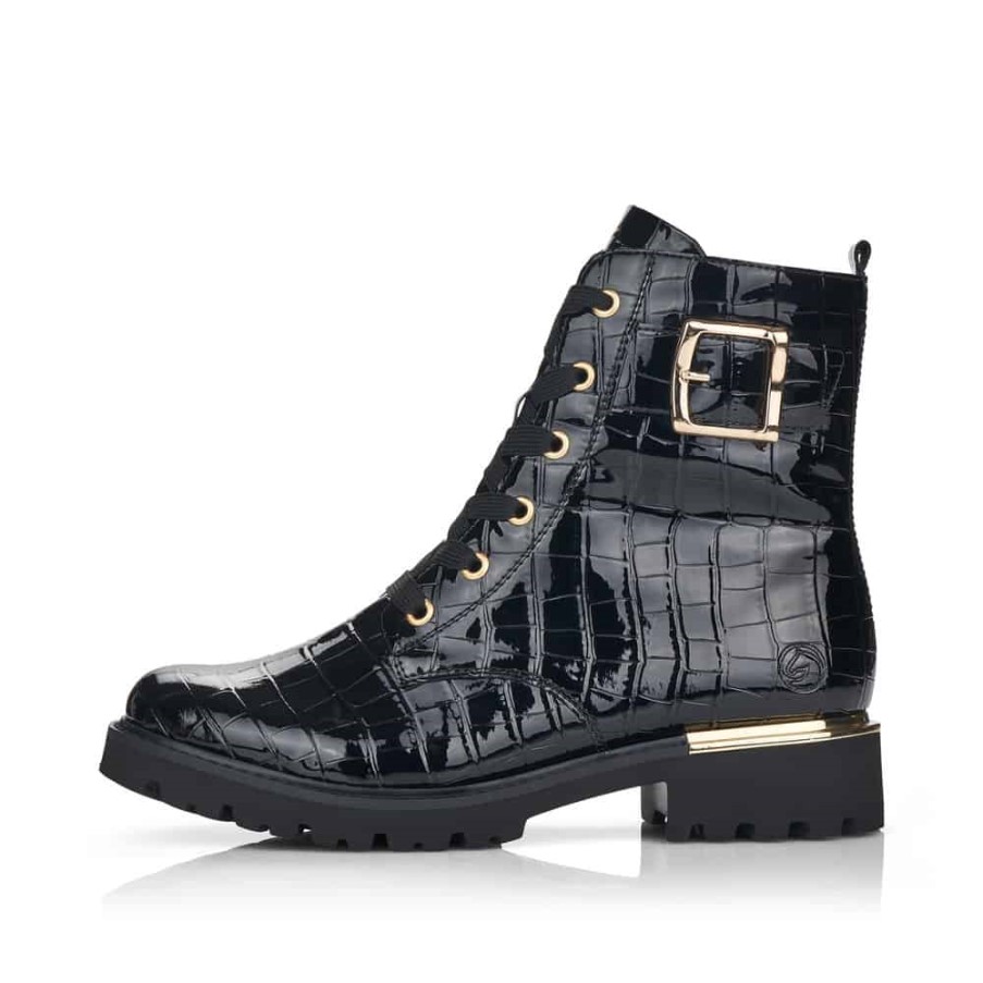 Rieker Remonte |d8683-02 ブラック